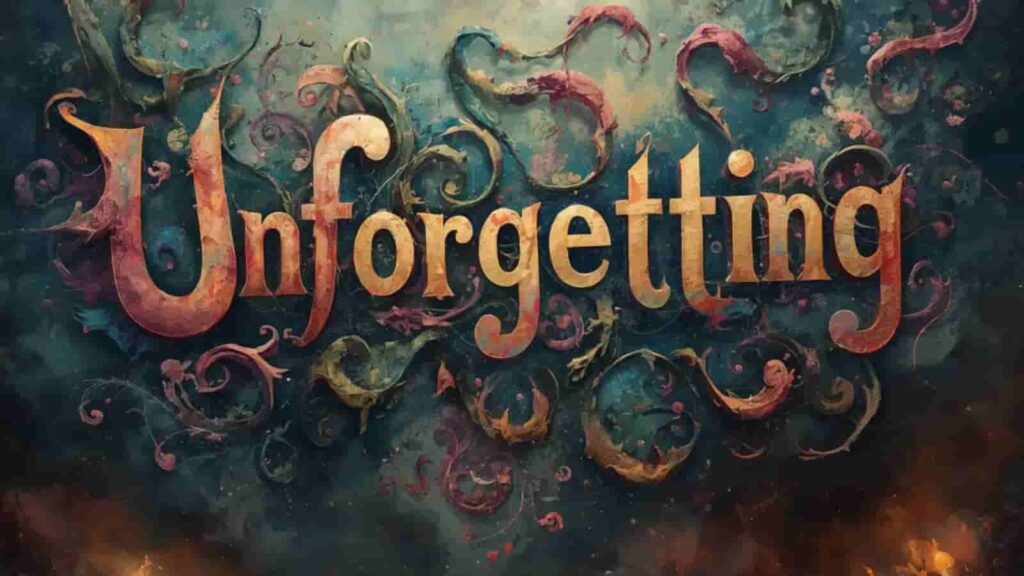 unforgetting synonym