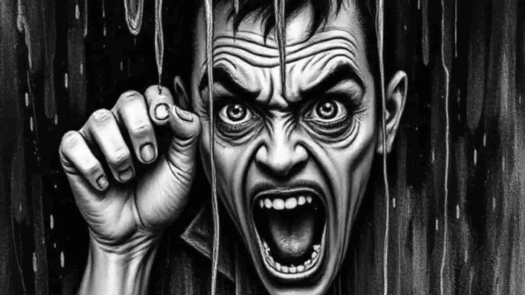 unhinged synonym
