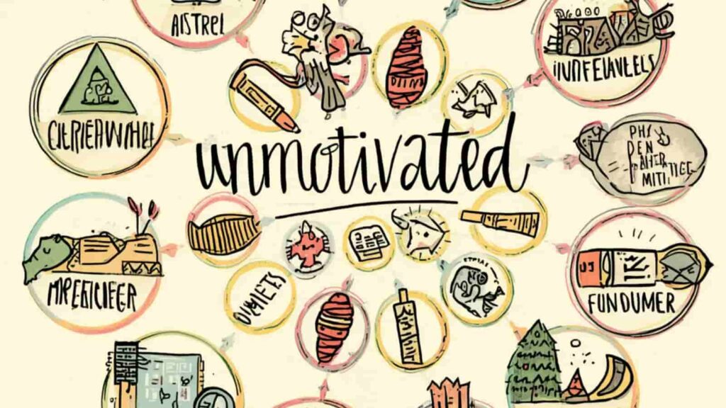 unmotivated synonym