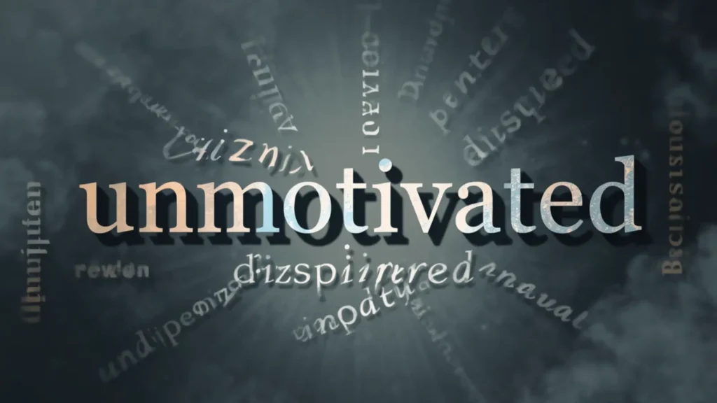 unmotivated synonym