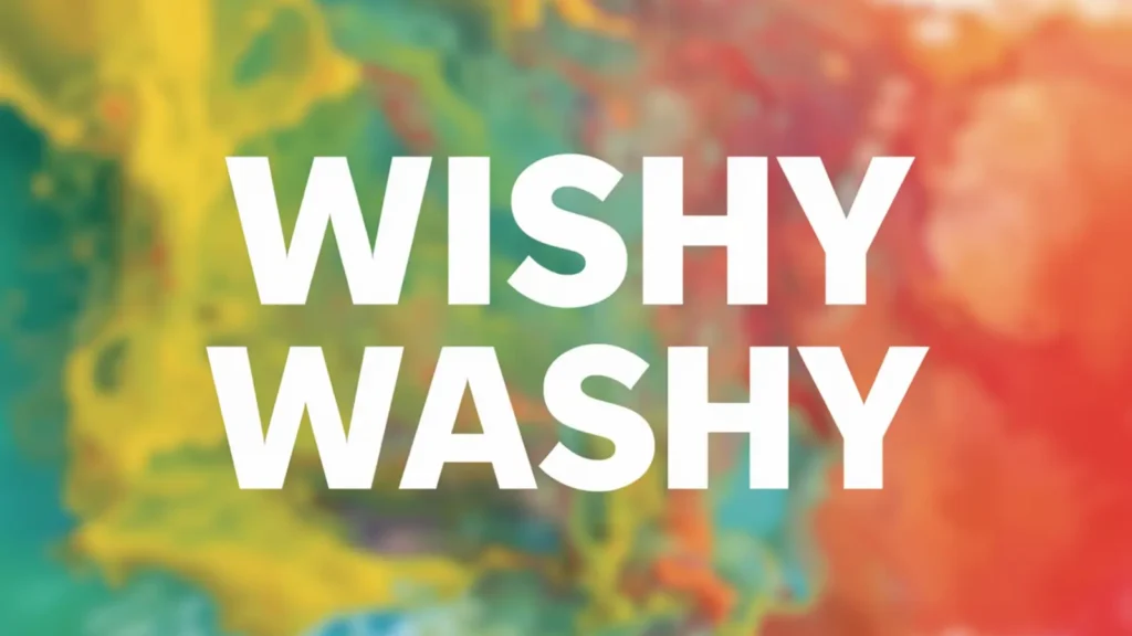 wishy washy synonym