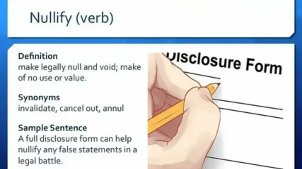 nullify synonym