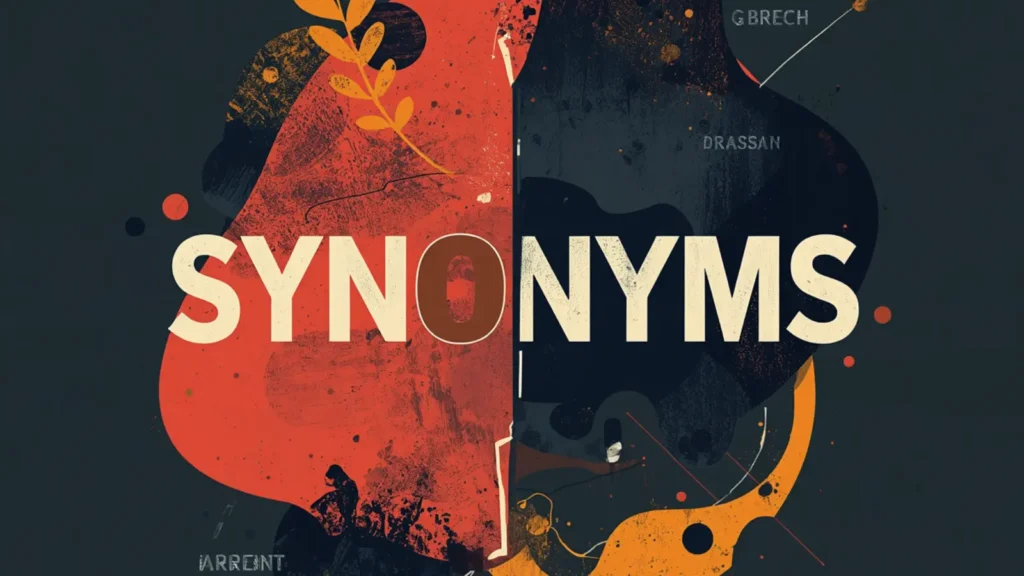 opposite of synonyms and antonyms