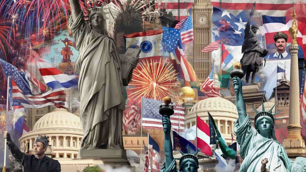 patriotic synonym
