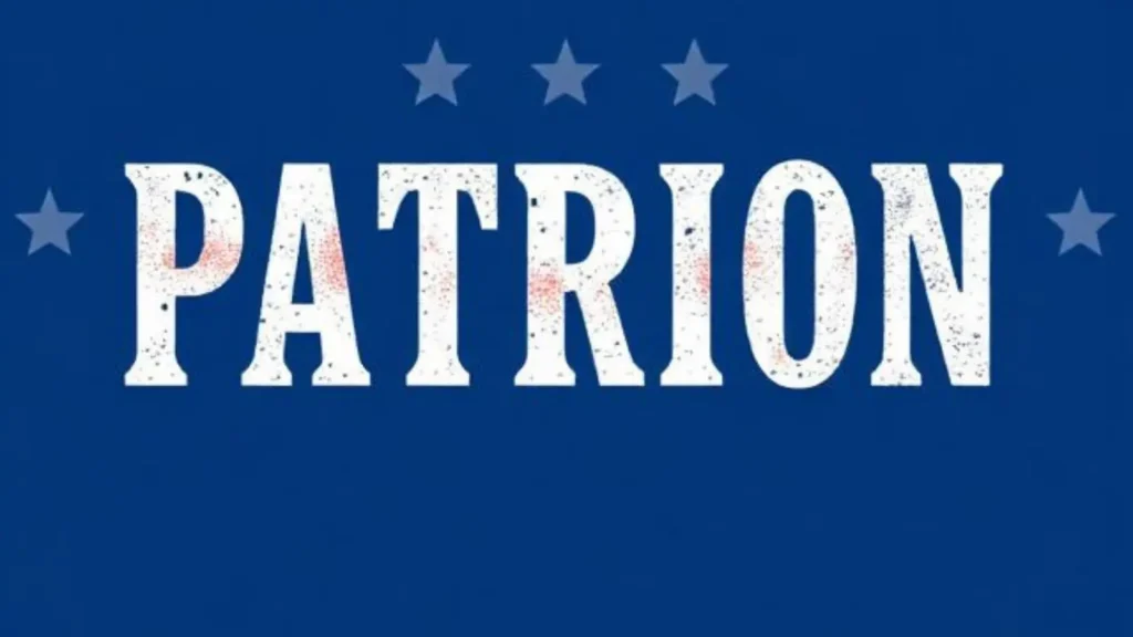 patriotic synonym