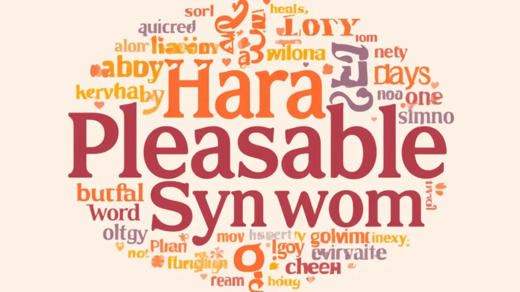 pleasurable synonym