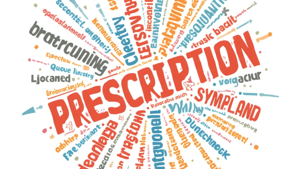 prescription synonym
