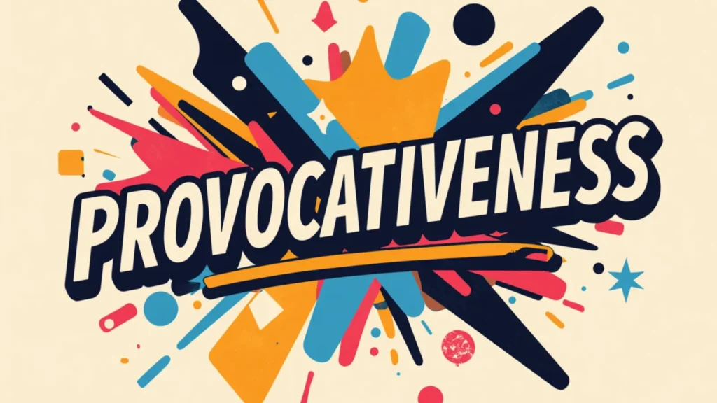 provocativeness synonym