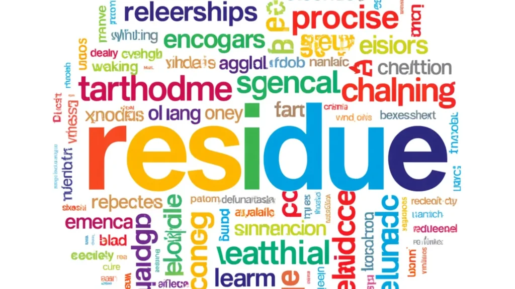 residue synonym