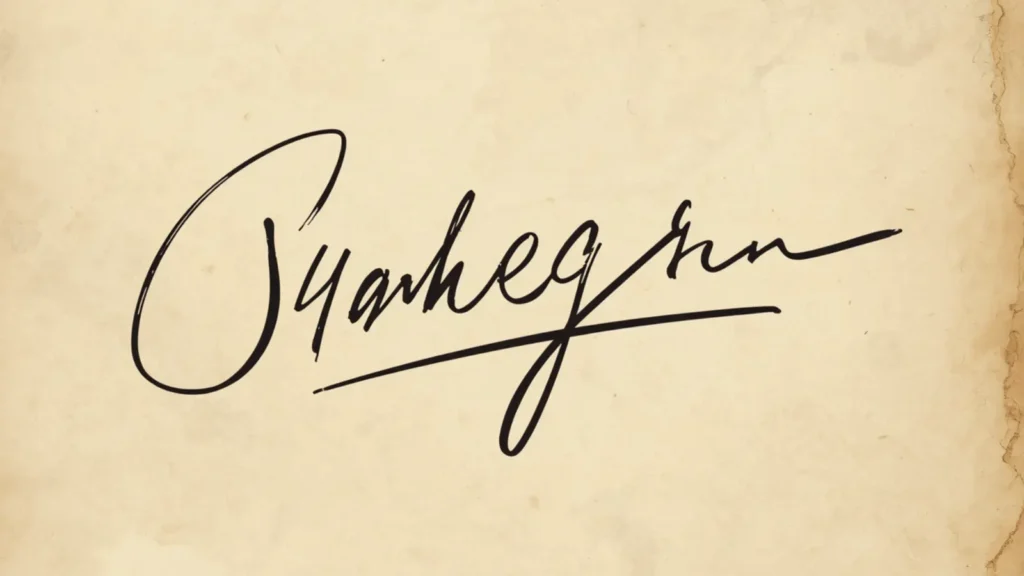 signature synonym