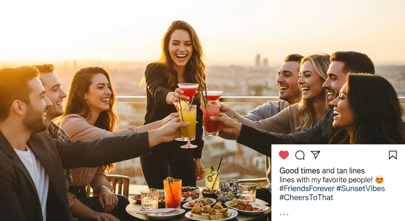 caption for instagram about friends