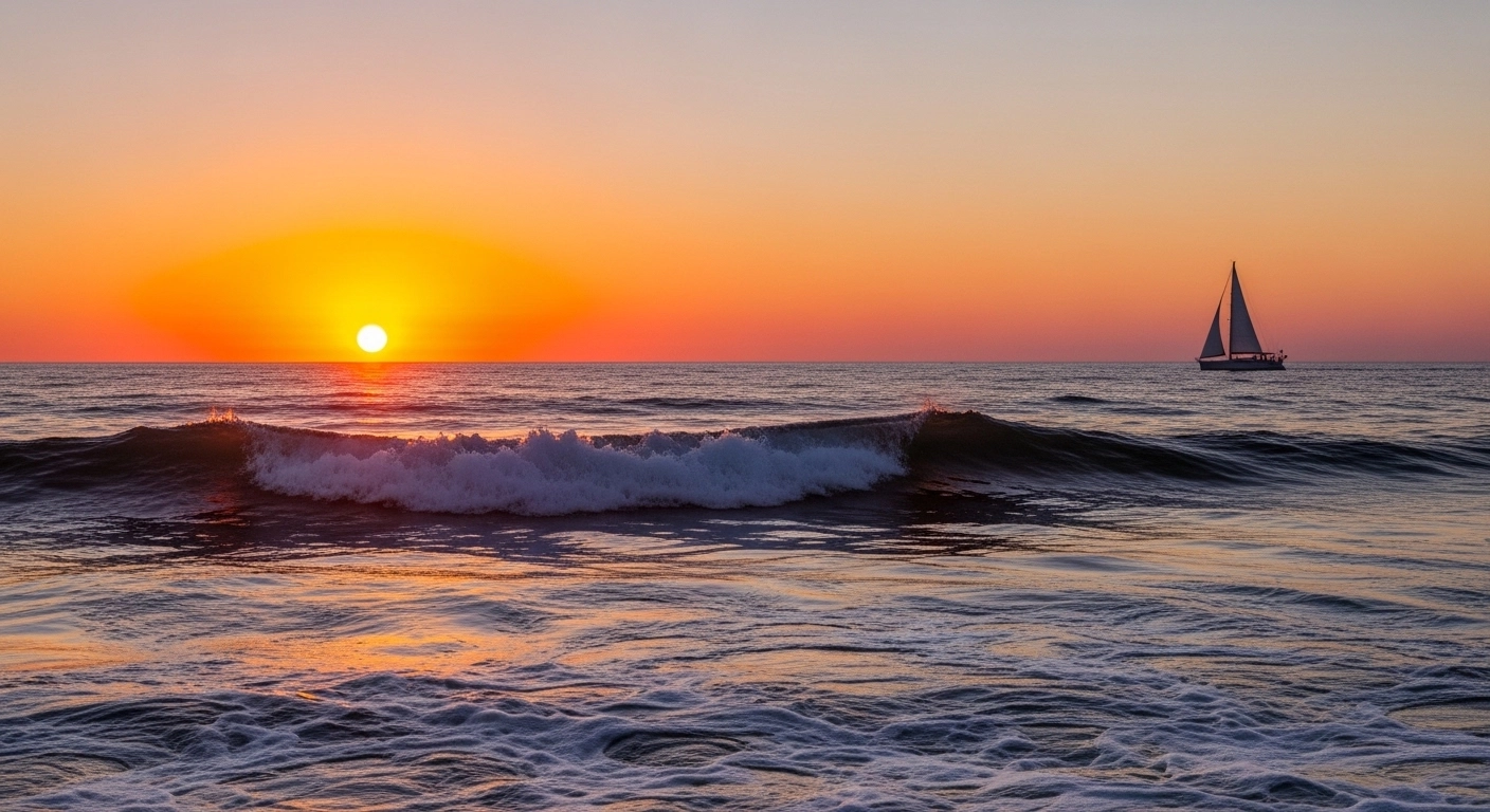 captions about the ocean