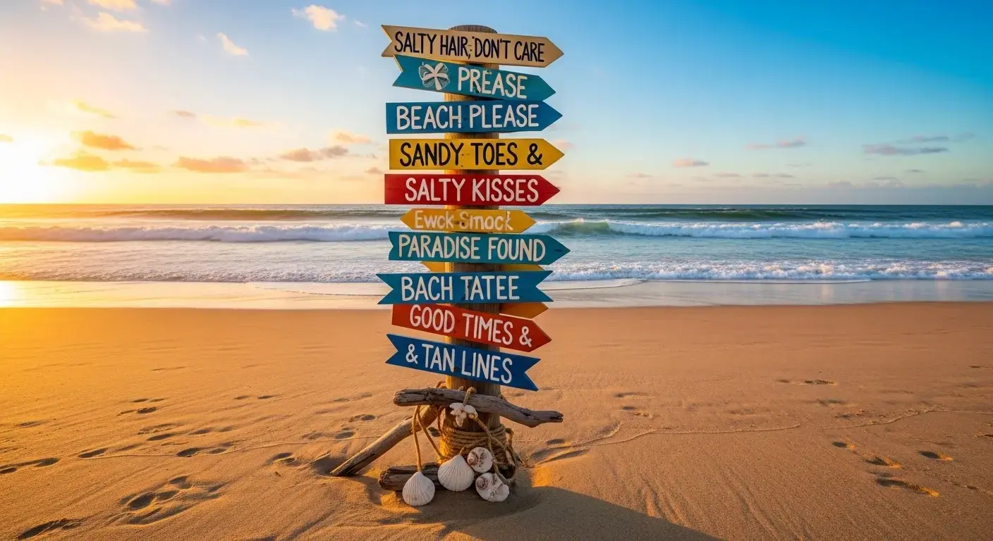 captions for beach posts