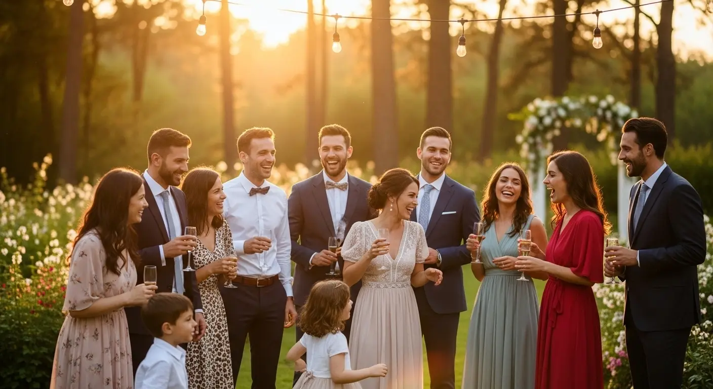 captions for wedding guests