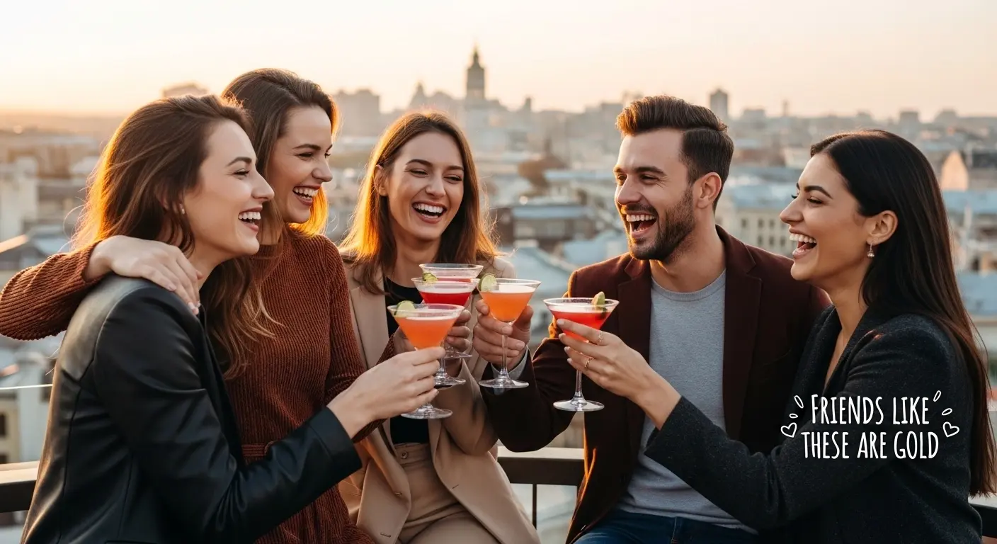 captions on friends for instagram