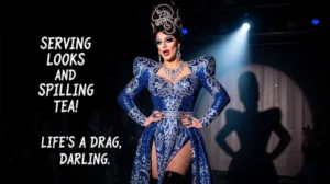 drag queen captions