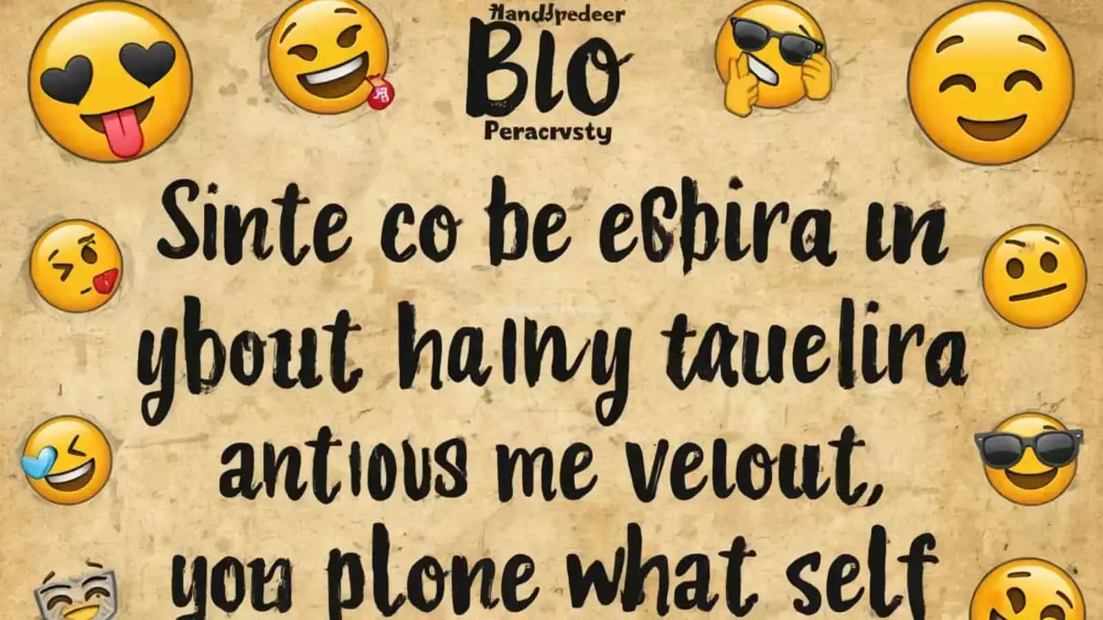 funny bio captions