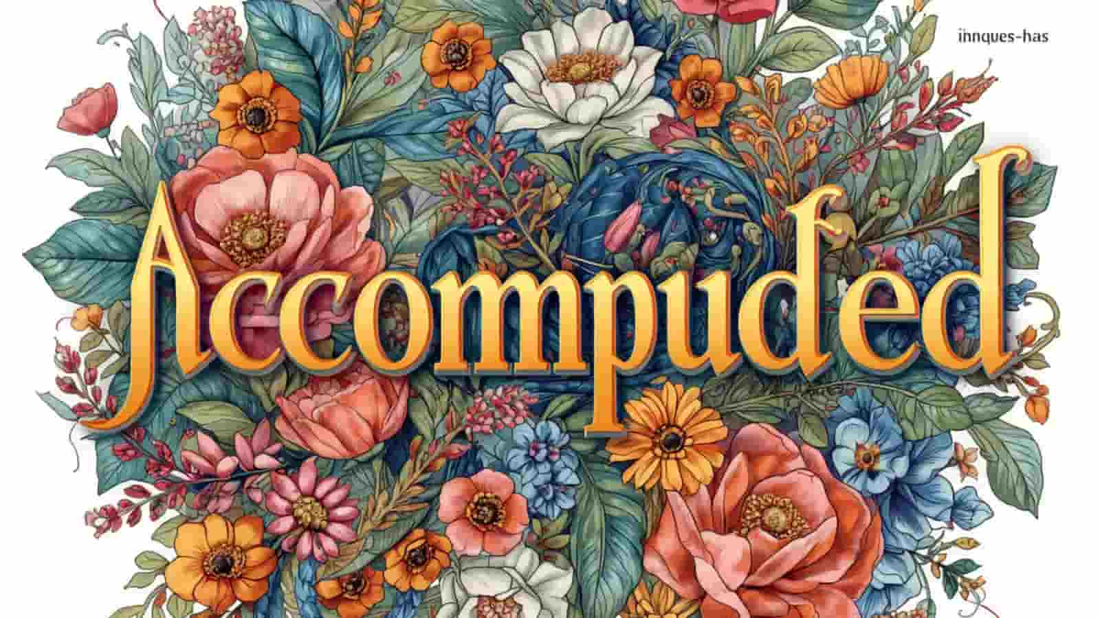 accompanied synonym
