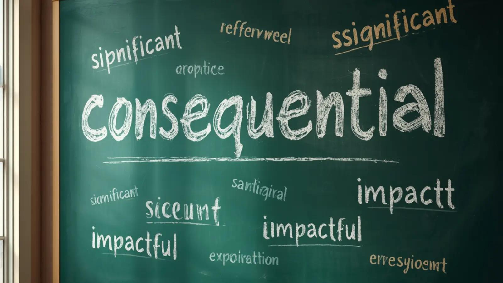 consequential synonym