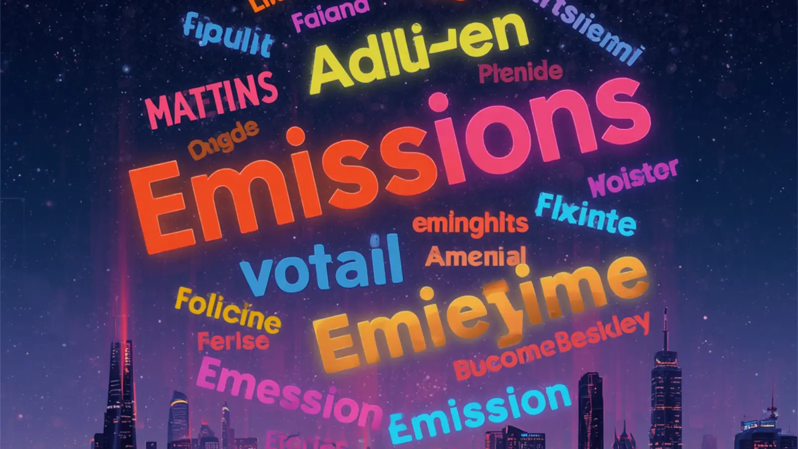 emissions synonym
