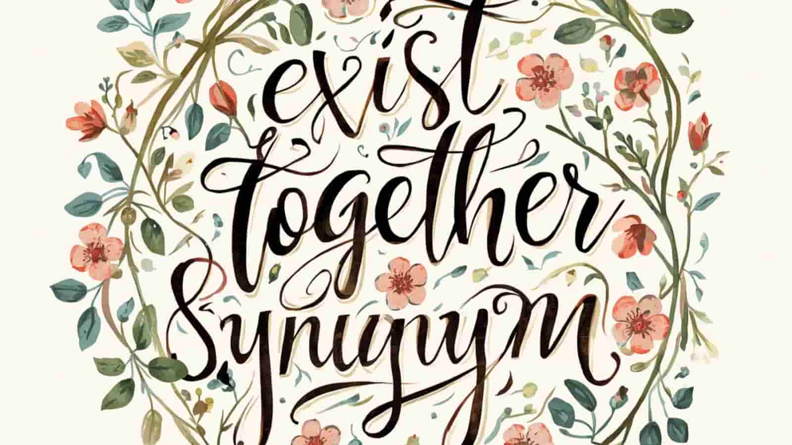 exist together synonym