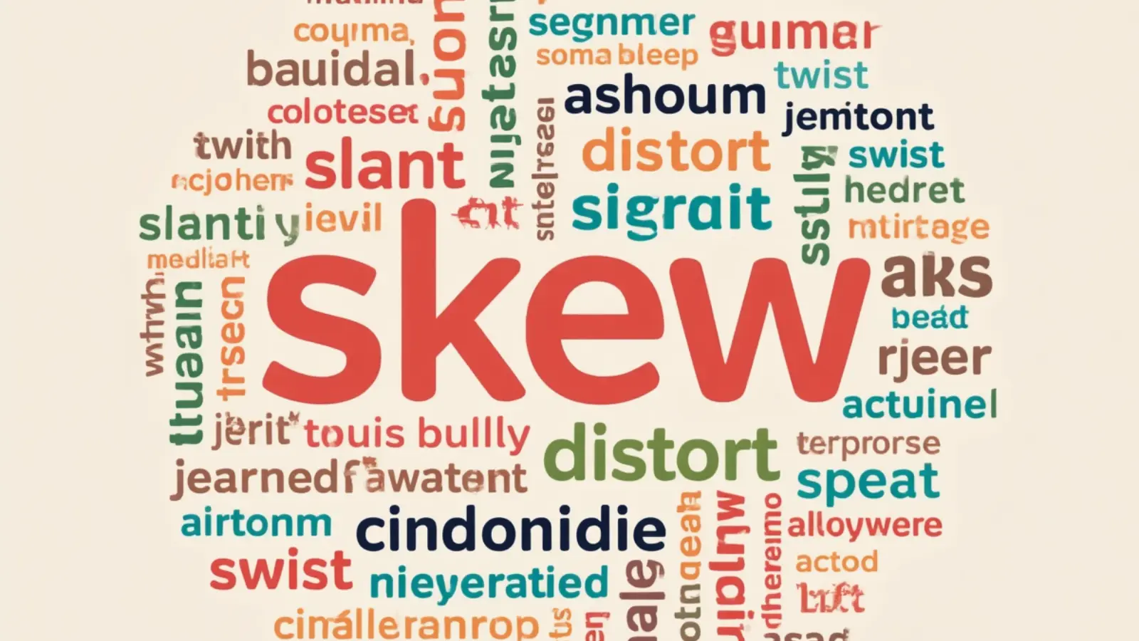 synonyms of skew