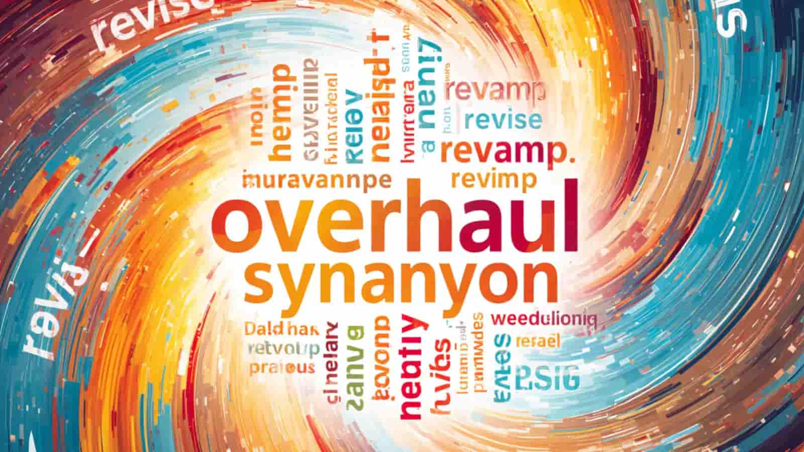 overhaul synonym