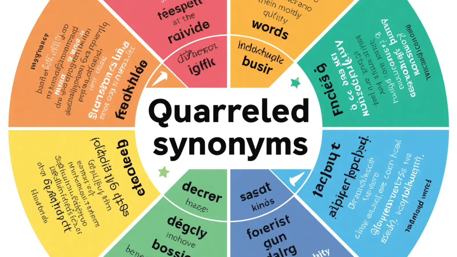quarreled synonyms