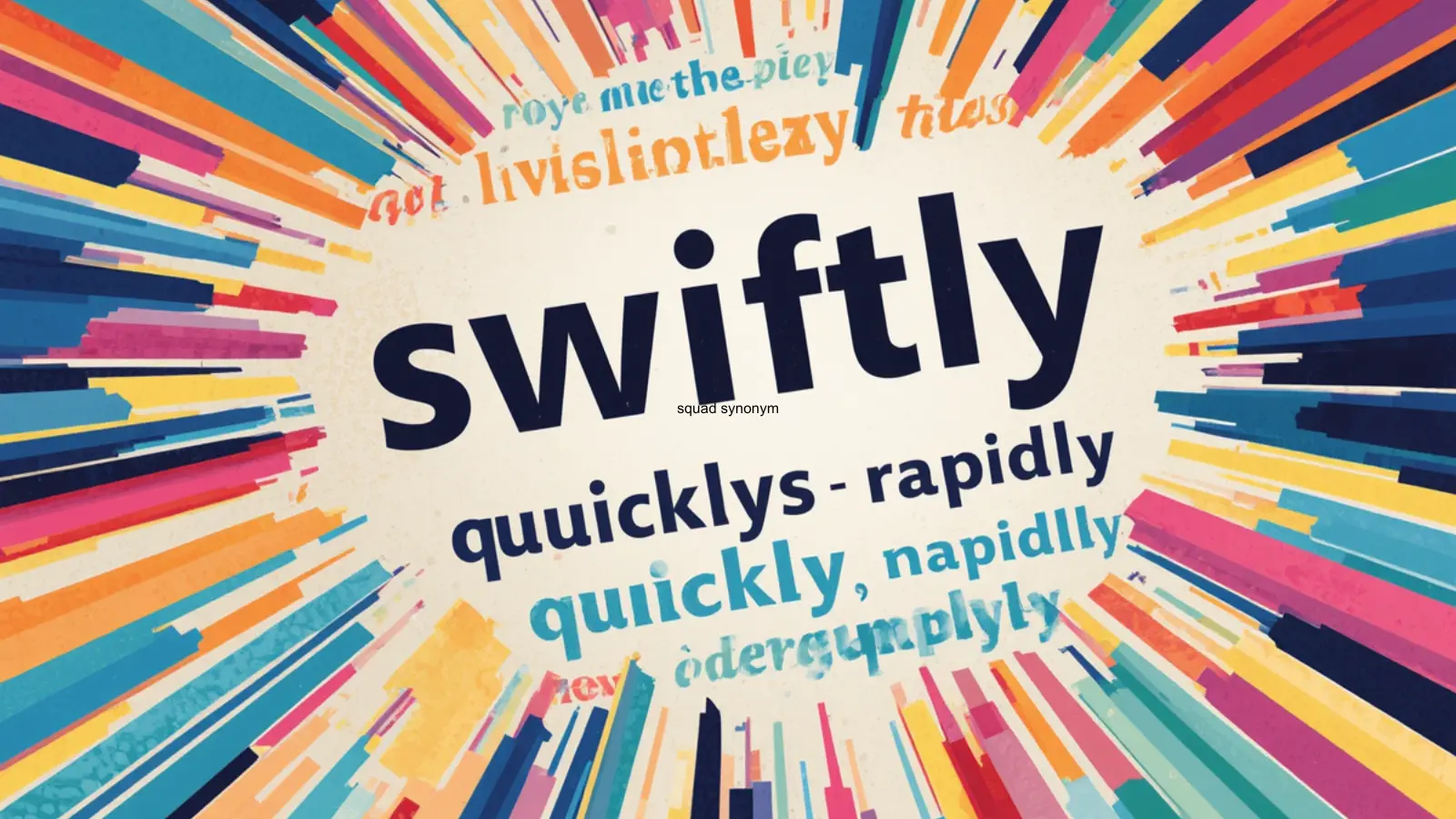 swiftly synonym