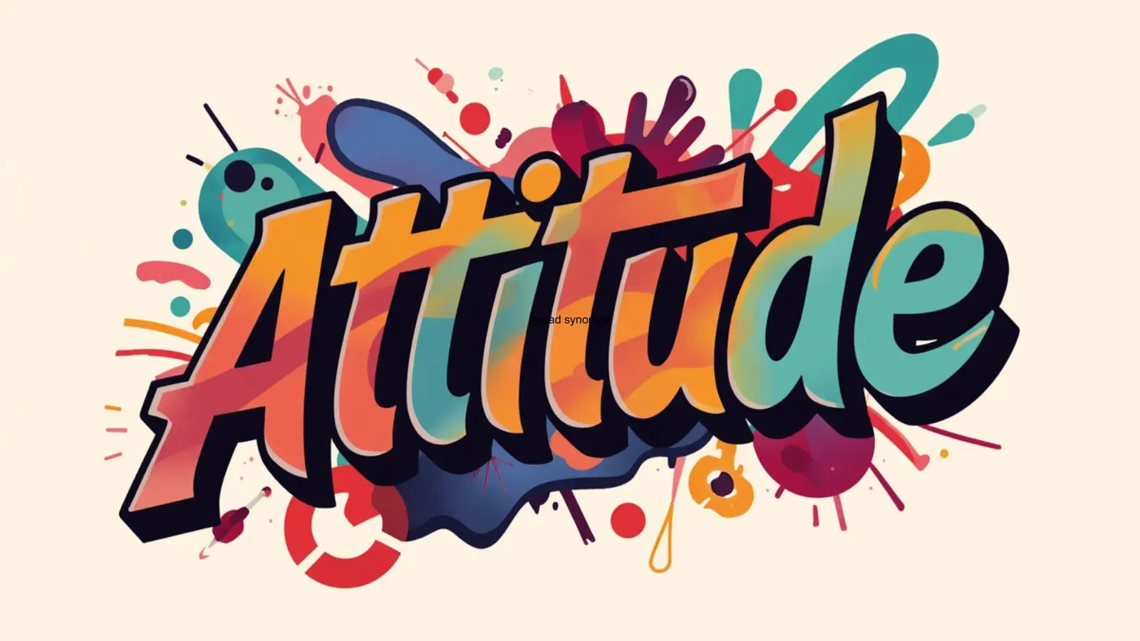 synonym for attitude