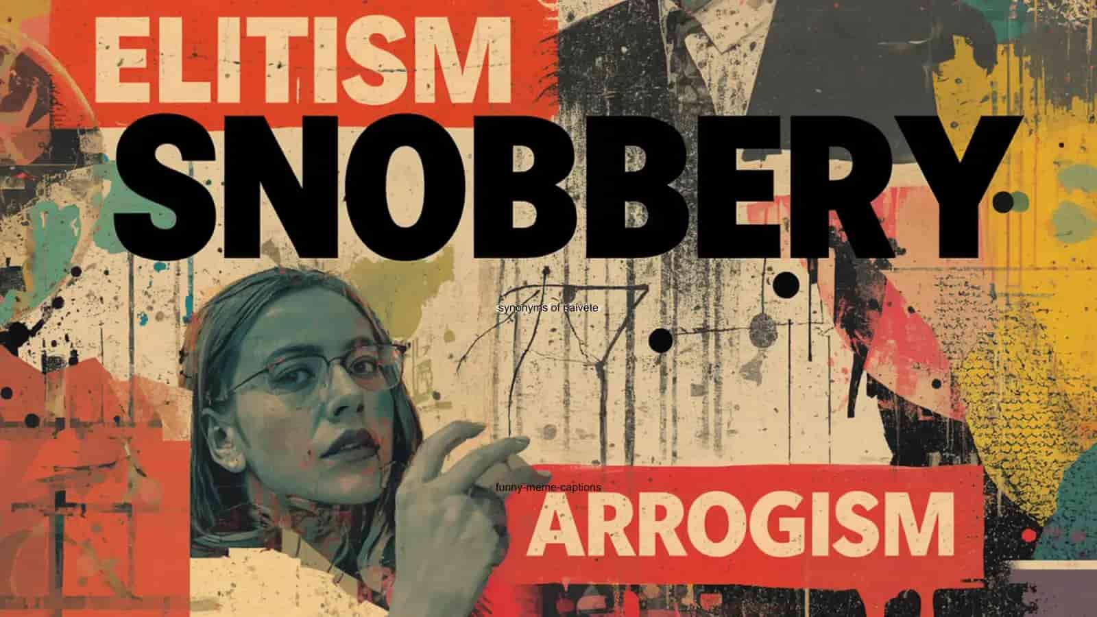 synonyms of snobbery