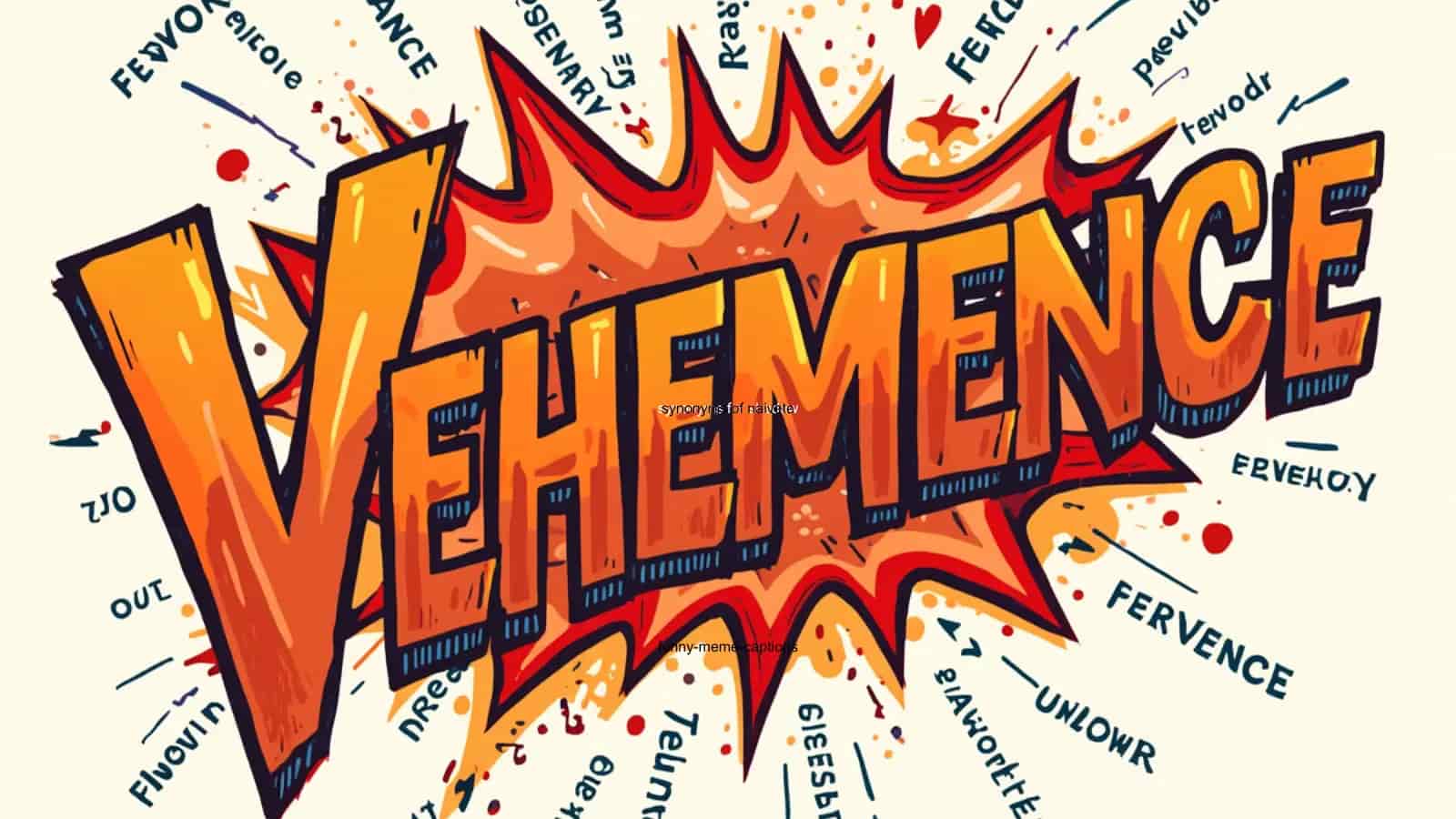synonyms of vehemence
