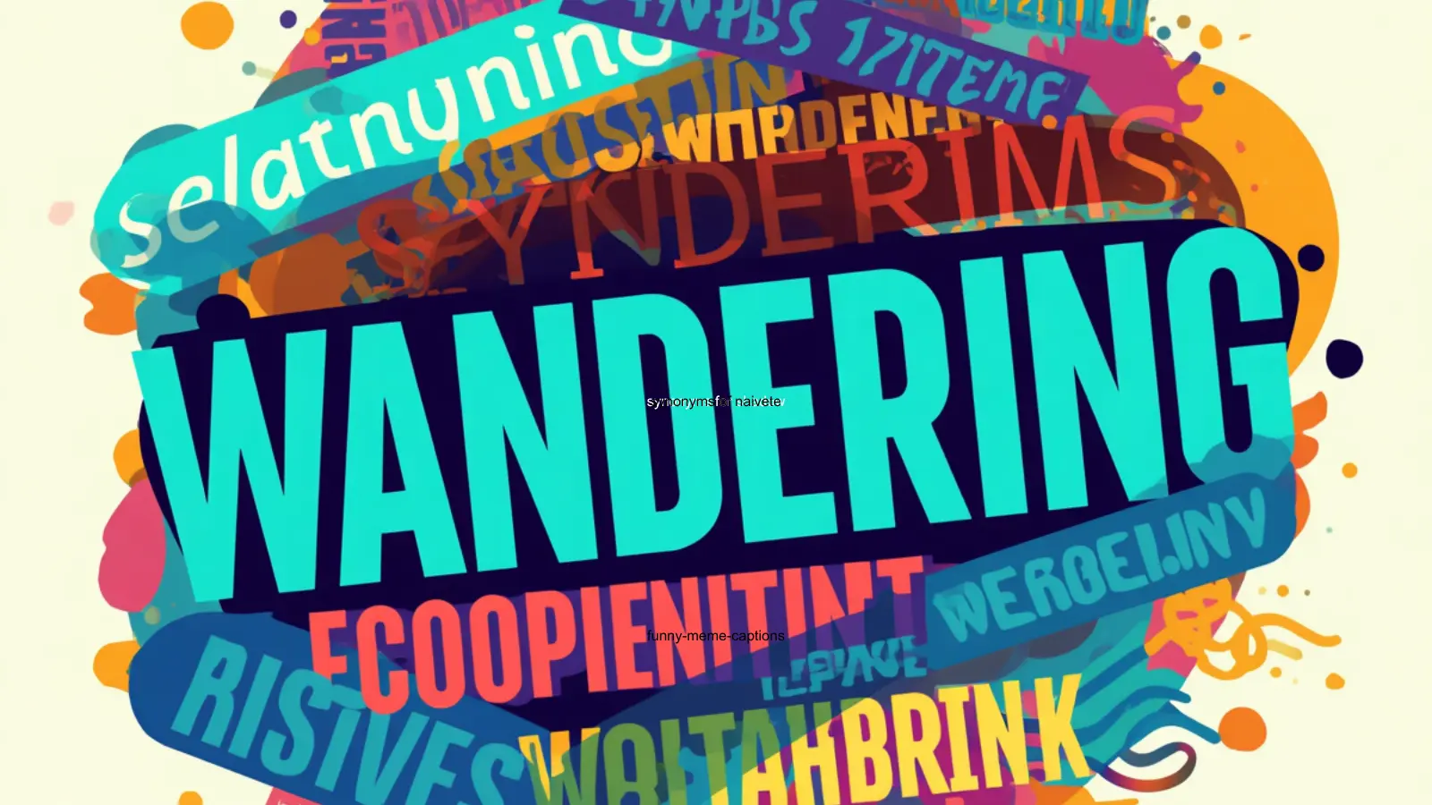 wandering synonym